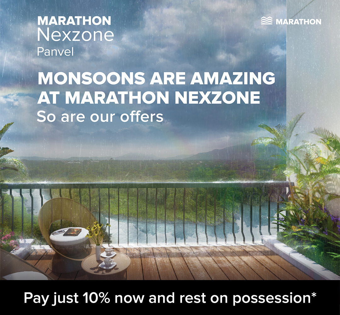 Monsoons are amazing at Marathon Nexzone, Panvel